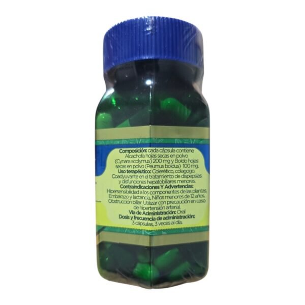 Alcachofa + Boldo 100 Capsulas - Botanitas