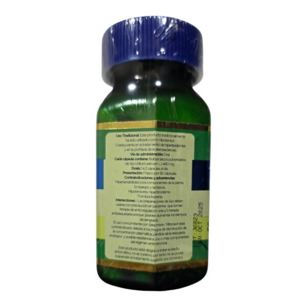 Ajo Liofilizado 80 Capsulas - Botanitas