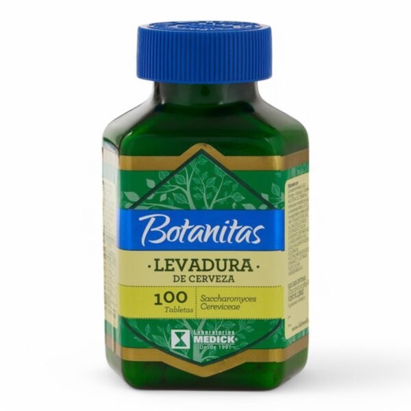 Levadura de Cerveza 100 Tabletas - Botanitas