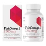 Fish Omega 3 1360mg 60 softgels - Healthy America