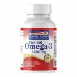 Omega 3 1200mg 200 Softgels - Healthy America