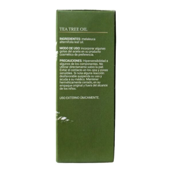 Aceite esencial 100% puro: tea tree antioxidante y perfumante de la piel