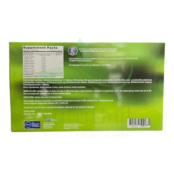 Bwell Probioticos y Prebioticos X60 Saches