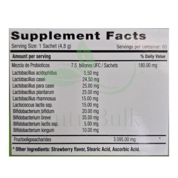 Bwell Probioticos y Prebioticos X60 Saches
