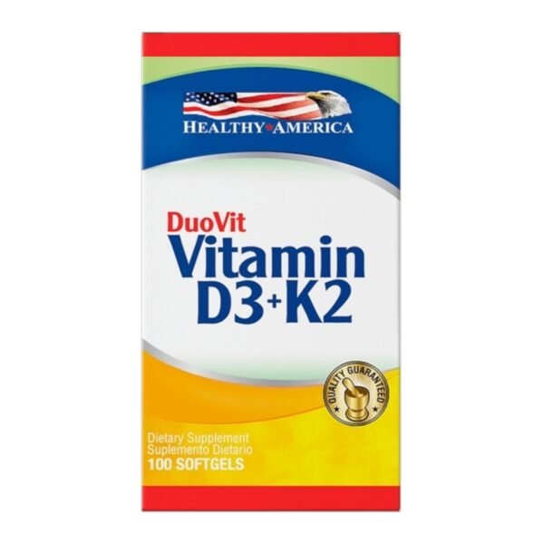 DUOVIT VITAMIN D3+K2 100 SOFTGELS