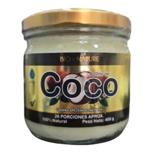 Aceite de Coco Organico 400ml - Bionature